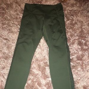 olive/army green leggings
